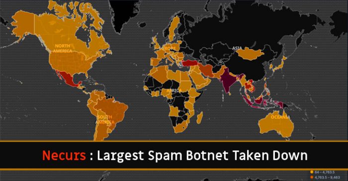 microsoft triệt phá necurs botnet lây nhiễm 9 triệu máy tính toàn cầu